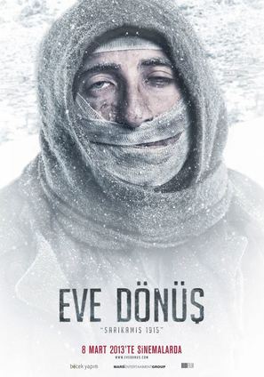 Eve D&ouml;n&uuml;s &#039;Sarikamis 1915&#039; - Turkish Movie Poster (thumbnail)