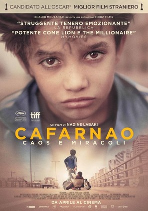 Cafarna&uacute;m - Italian Movie Poster (thumbnail)