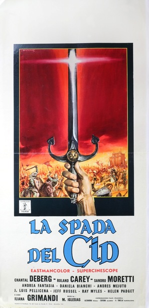 La spada del Cid - Italian Movie Poster (thumbnail)