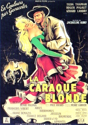 La caraque blonde - French Movie Poster (thumbnail)