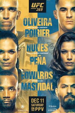 UFC 269: Oliveira vs. Poirier - Movie Poster (thumbnail)