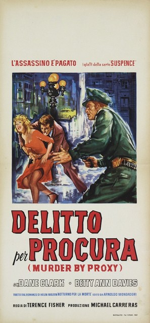 Murder by Proxy - Italian Movie Poster (thumbnail)