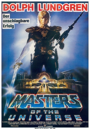 Masters Of The Universe - German Movie Poster (thumbnail)