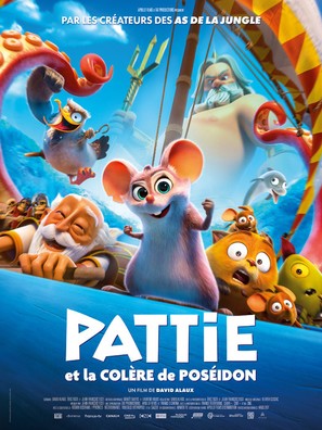 Pattie et la col&egrave;re de Pos&eacute;idon - French Movie Poster (thumbnail)