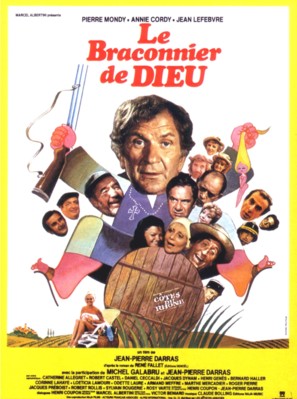 Le braconnier de Dieu - French Movie Poster (thumbnail)