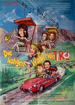 Die lustigen Weiber von Tirol - German Movie Poster (thumbnail)