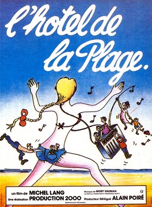 L&#039;h&ocirc;tel de la plage - French Movie Poster (thumbnail)