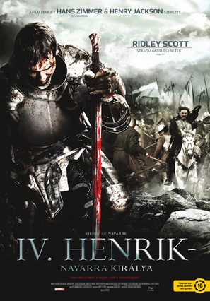 Henri 4 - Hungarian DVD movie cover (thumbnail)