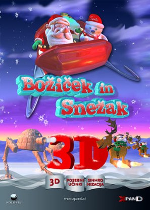Santa vs. the Snowman 3D - Slovenian Movie Poster (thumbnail)