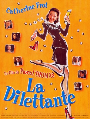 La dilettante - French Movie Poster (thumbnail)