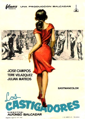 Los castigadores - Spanish Movie Poster (thumbnail)