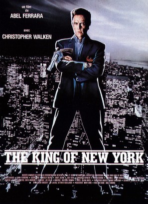 King of New York - French Movie Poster (thumbnail)