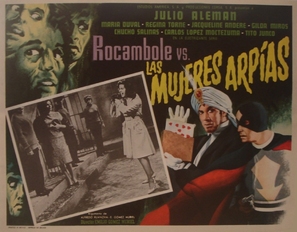 Rocambole contra las mujeres arp&Atilde;&shy;as - Mexican poster (thumbnail)