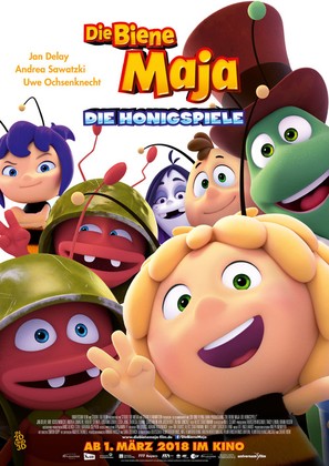 Maya the Bee: The Honey Games - German Movie Poster (thumbnail)