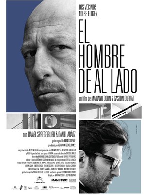 El hombre de al lado - Argentinian Movie Poster (thumbnail)