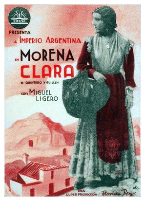 Morena Clara - Spanish Movie Poster (thumbnail)