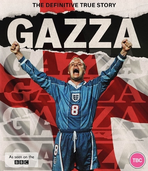 Gazza - British Blu-Ray movie cover (thumbnail)