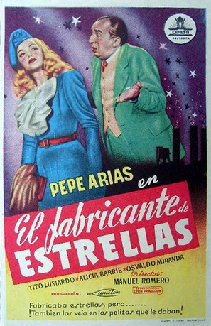 El fabricante de estrellas - Spanish Movie Poster (thumbnail)