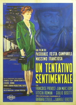 Un tentativo sentimentale - Italian Movie Poster (thumbnail)