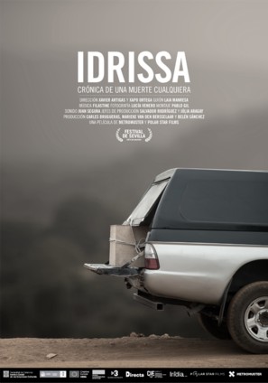 Idrissa, cr&ograve;nica d&#039;una mort qualsevol - Spanish Movie Poster (thumbnail)