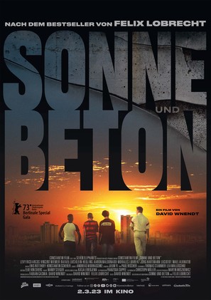 Sonne und Beton - German Movie Poster (thumbnail)