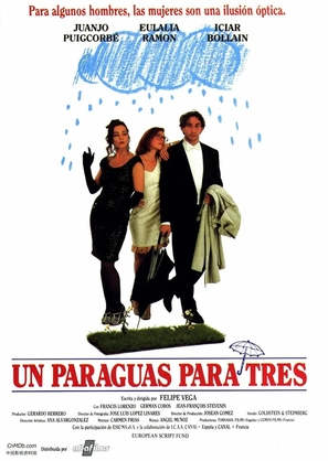 Un paraguas para tres - Spanish Movie Poster (thumbnail)