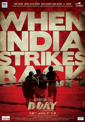 D-Day - Indian Movie Poster (thumbnail)