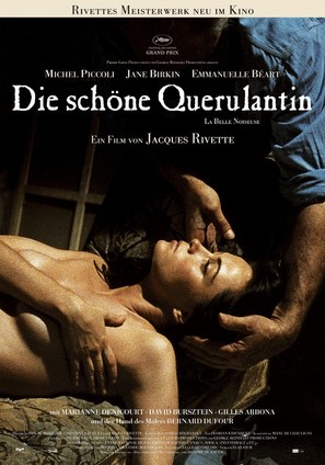 La belle noiseuse - German Movie Poster (thumbnail)