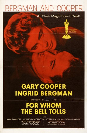 For Whom the Bell Tolls - Movie Poster (thumbnail)