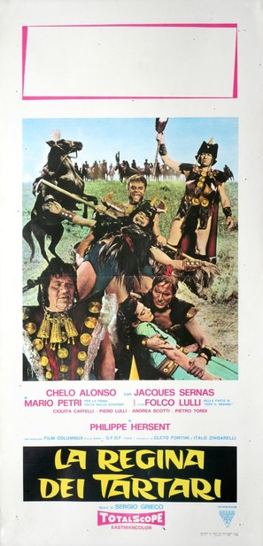 La regina dei tartari - Italian Movie Poster (thumbnail)