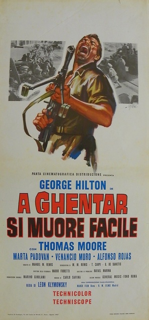 A Ghentar si muore facile - Italian Movie Poster (thumbnail)