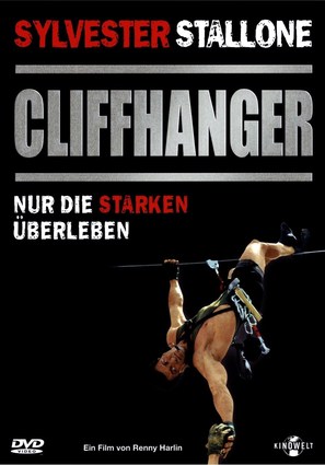 Cliffhanger - German DVD movie cover (thumbnail)