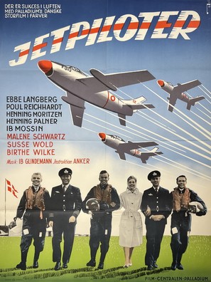 Jetpiloter - Danish Movie Poster (thumbnail)