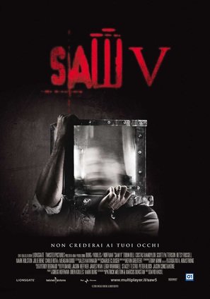 Saw V - Italian Movie Poster (thumbnail)