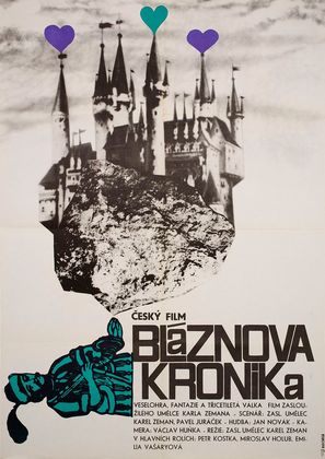 Bl&aacute;znova kronika - Czech Movie Poster (thumbnail)