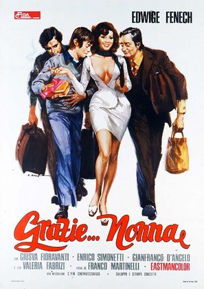 Grazie... nonna - Italian Movie Poster (thumbnail)