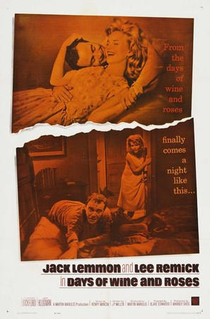 Days of Wine and Roses - Theatrical movie poster (thumbnail)