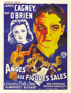 Angels with Dirty Faces - French Movie Poster (thumbnail)