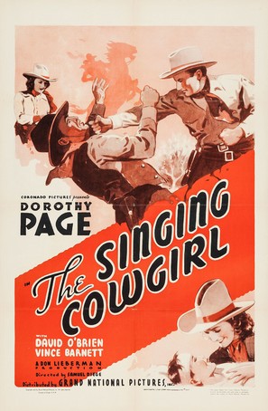 The Singing Cowgirl - Movie Poster (thumbnail)