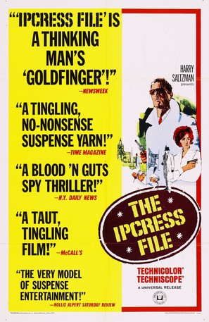 The Ipcress File - Movie Poster (thumbnail)