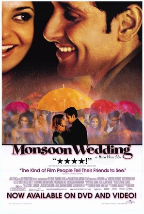 Monsoon Wedding - Video release movie poster (thumbnail)