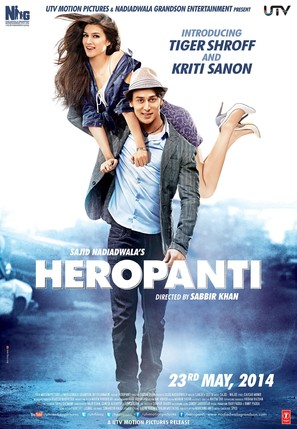 Heropanti - Indian Movie Poster (thumbnail)