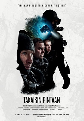 Takaisin pintaan - Finnish Movie Poster (thumbnail)