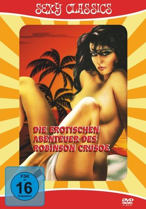 The Erotic Adventures of Robinson Crusoe - German DVD movie cover (thumbnail)