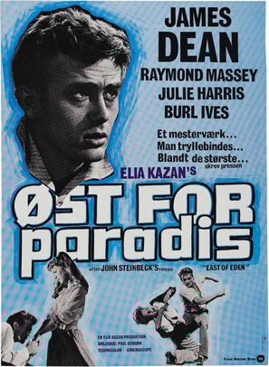 East of Eden - Danish Movie Poster (thumbnail)