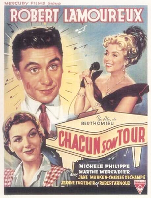 Chacun son tour - French Movie Poster (thumbnail)