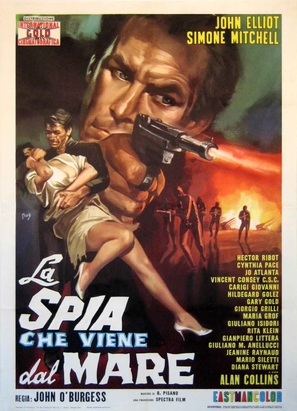La spia che viene dal mare - Italian Movie Poster (thumbnail)
