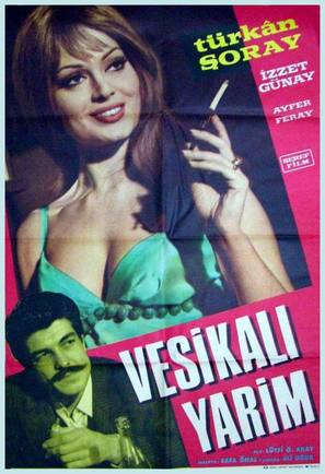 Vesikali yarim - Turkish Movie Poster (thumbnail)