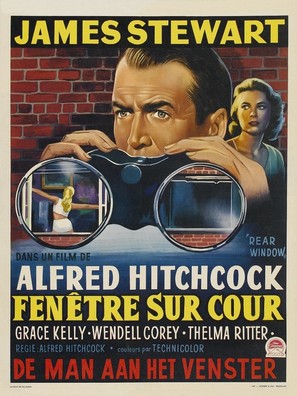 Rear Window - Belgian Movie Poster (thumbnail)