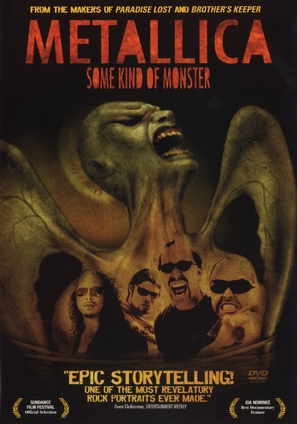 Metallica: Some Kind of Monster - DVD movie cover (thumbnail)